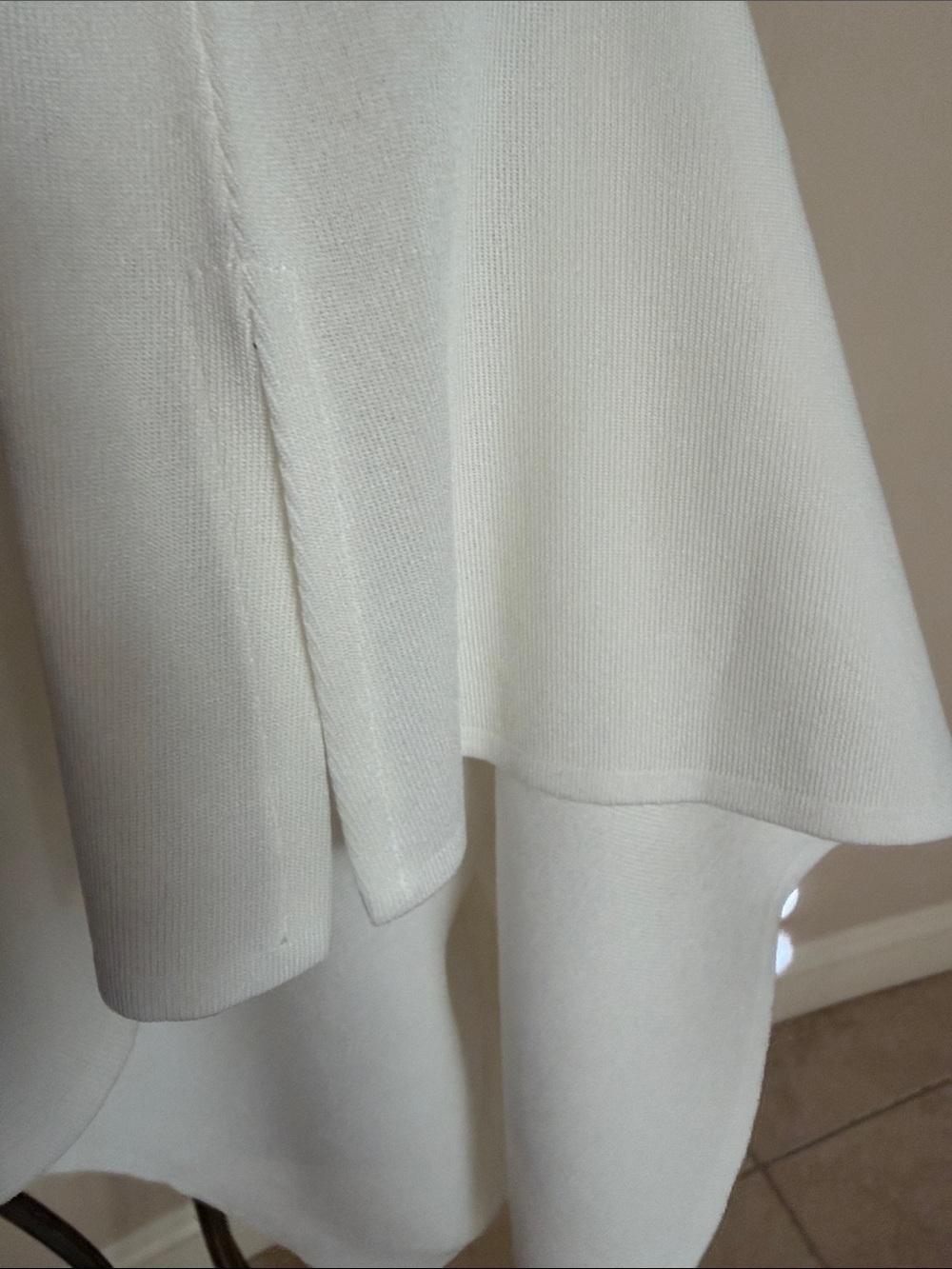 Misook Cream Sleeveless Round-Neck Knit Tank Top - Picture 4 of 7